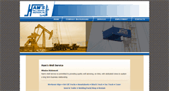 Desktop Screenshot of hamswellservice.com